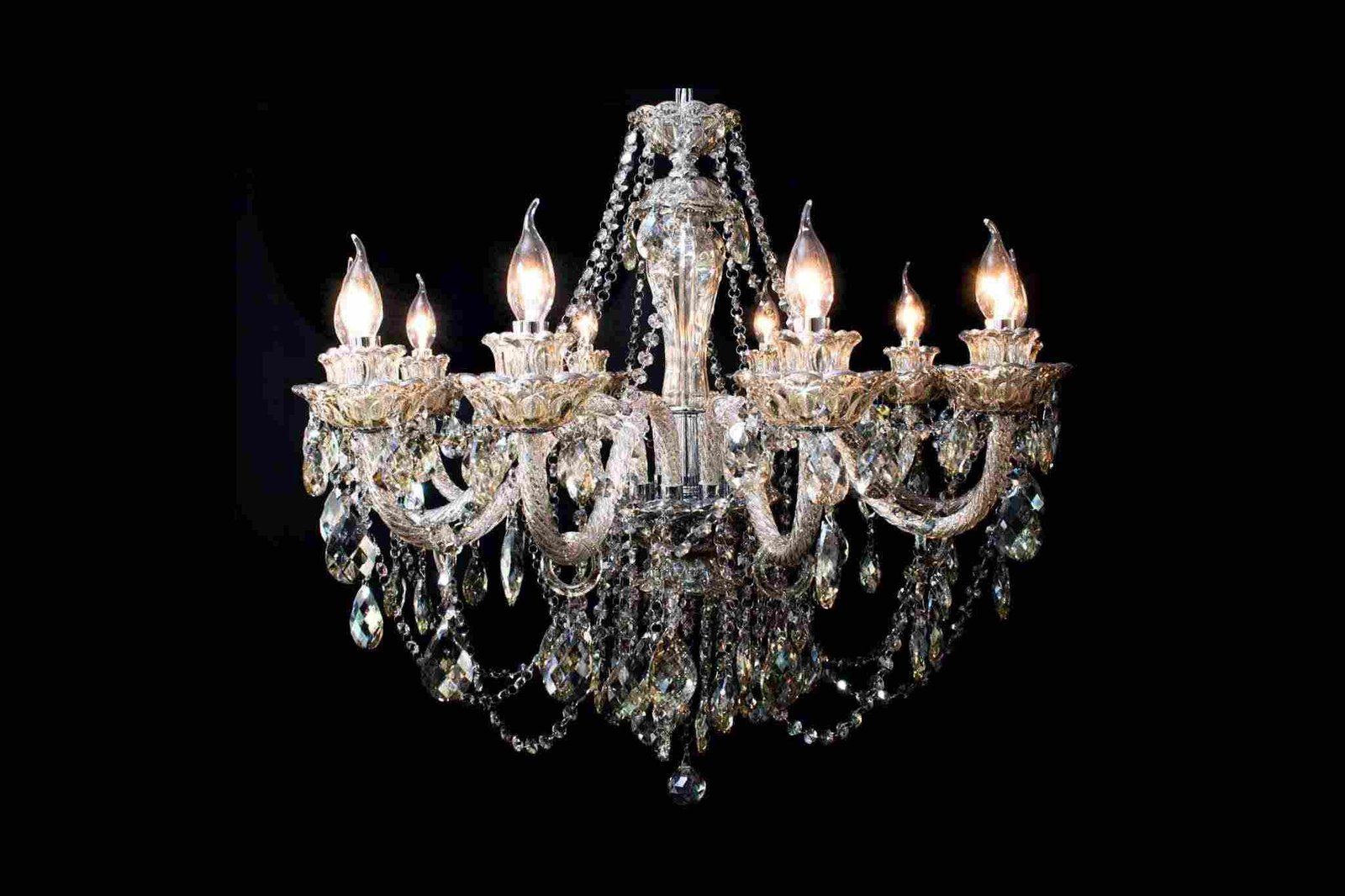 Lámpara de Cristal de colores