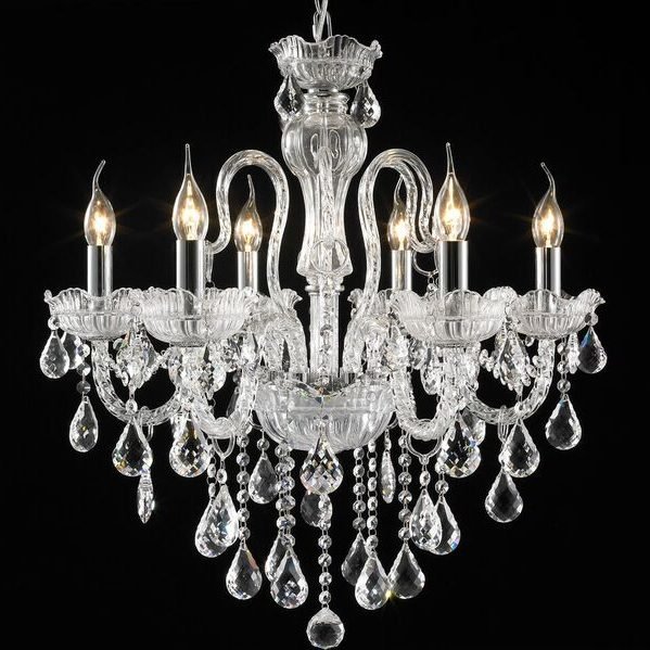 lámpara de techo 6 luces