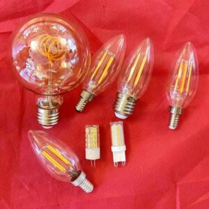 bombillos para lámparas de cristal