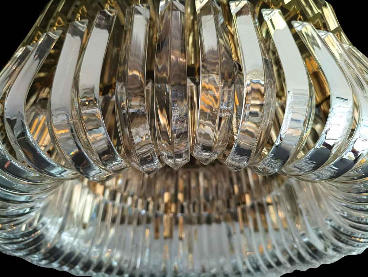 Plafón de cristal para techo elegante | Iluminación moderna para salas - Imagen 3