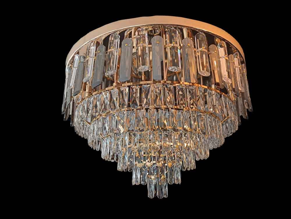 Chandelier de cristal para sala