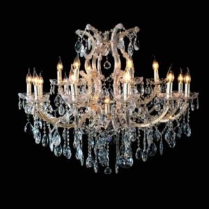 Chandelier de cristal para comedores