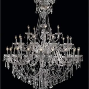 Lámpara de cristal para techos altos