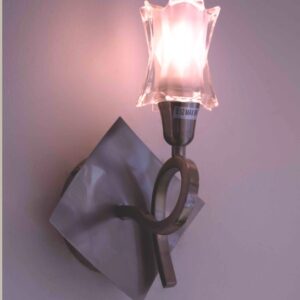 Lampara de pared tipo flor
