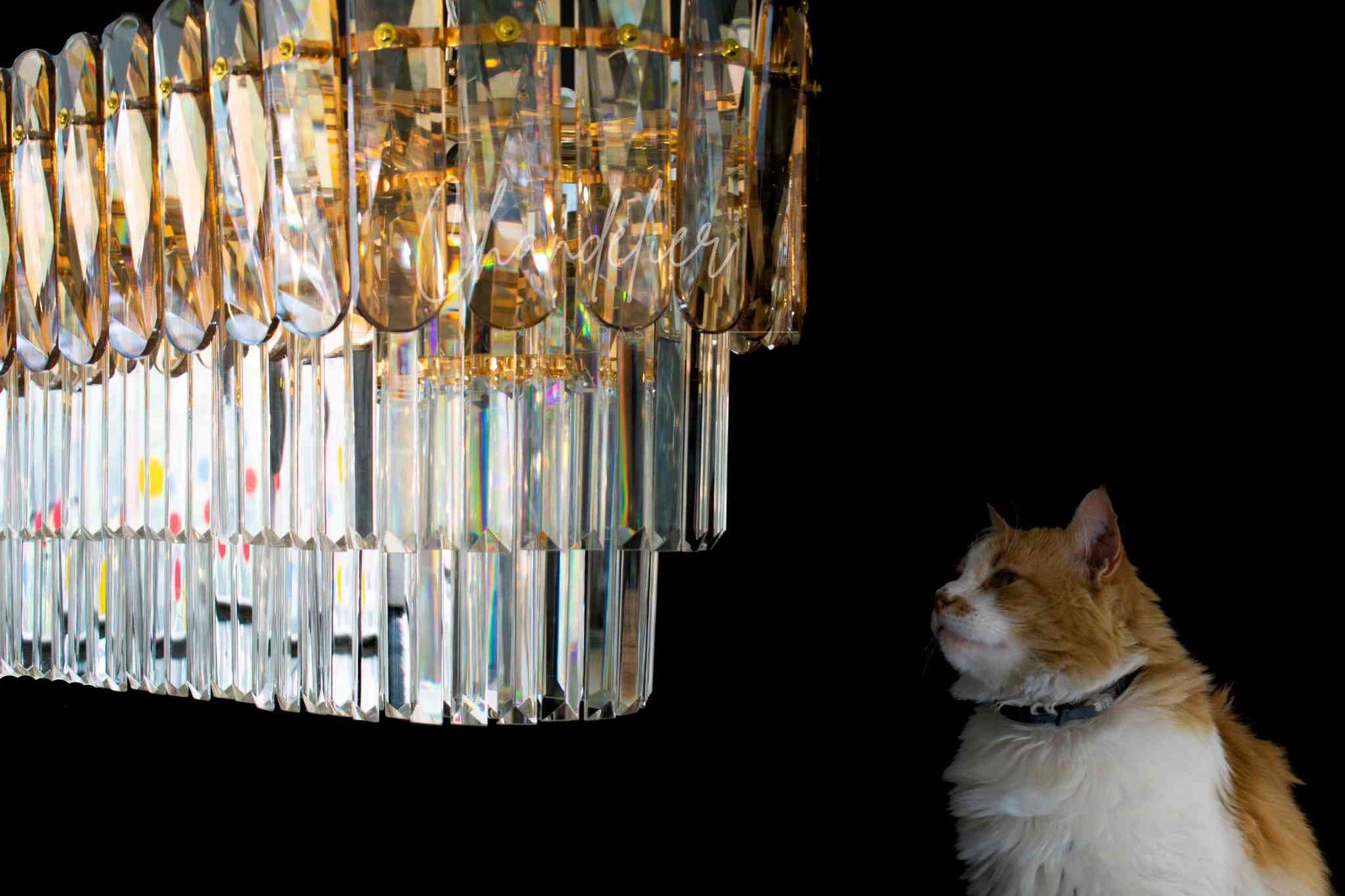 lámpara colgante rectangular para comedor moderno