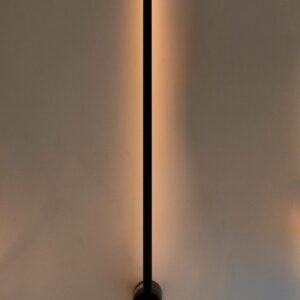 Aplique LED negro moderno