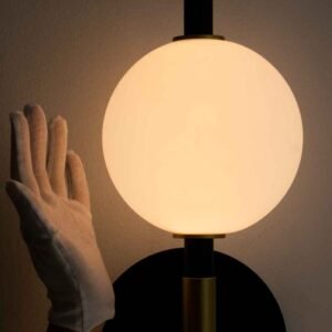 Aplique de pared moderno con esferas